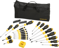 Stanley 42-piece screwdriver set Toolbox filled