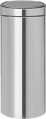 Brabantia Touch Bin 30 Liter Matt Steel Prullenbak