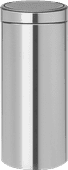 Brabantia Touch Bin 30 Liter Matt Steel Fingerprint Proof 30 liter prullenbak