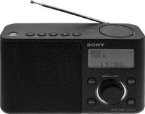 Sony XDR-S61D Zwart Keukenradio