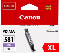 Canon CLI-581XL Cartridge Fotoblauw Inkt cartridge voor de Canon PIXMA TS printers