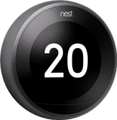 Google Nest Thermostat Black self-learning thermostat