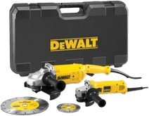 DeWalt DWE492SDT-QS Combiset Haakse slijper