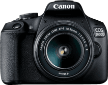 Canon EOS 2000D + 18-55mm IS II Canon spiegelreflexcamera