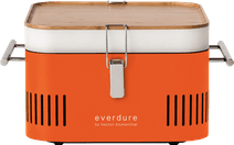 Everdure Cube Orange Barbecue for at the campsite