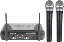 Vonyx STWM712 (200.175 en 201.400 MHz) XLR microfoon