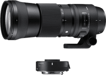 Sigma 150-600mm f/5-6.3 DG OS HSM C Nikon F + TC-1401 1.4x Zoom lens