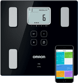 Omron VIVA Zwart Bluetooth weegschaal