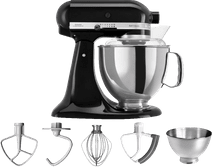 KitchenAid Artisan Mixer 5KSM175PS Onyx Zwart Keukenmixer voor kleine tot middelgrote bereidingen