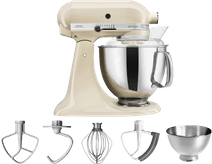 KitchenAid Artisan Mixer 5KSM175PS Amandelwit Keukenmixer voor kleine tot middelgrote bereidingen