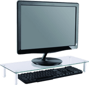 Neomounts by Newstar NSMONITOR10 Monitorstandaard Transparant Monitorstandaard