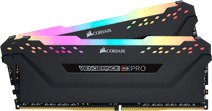 Corsair Vengeance RGB Pro 16GB DDR4 DIMM 3200 Mhz/16 (2x8GB) Black RAM geheugen voor desktops met Windows of Linux