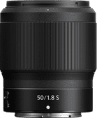 Nikon Nikkor Z 50mm f/1.8 S Lens for a mirrorless camera