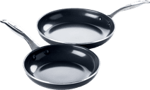 GreenPan Brussels Ceramic Frying Pan Set 24 + 28cm ceramic pan