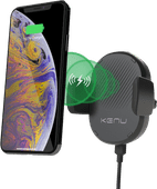 Kenu Telefoonhouder Auto Luchtrooster met Draadloos Opladen Draadloze auto oplader