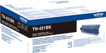 Brother TN-421 Toner Zwart Toner voor Brother printer