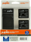 Jupio Kit: 2x Battery DMW-BLG10E + USB Single Charger Camera battery