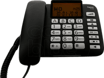 Gigaset DL580 Zwart Gigaset vaste telefoon