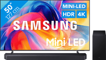 Samsung Mini-led 50" M73H (2026) + Samsung HW-Q600F (2025) Samsung Mini-led tv en soundbar bundel