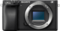 Sony Alpha A6400 Body Camera met microfoonaansluiting