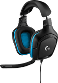 Logitech G432 7.1 Surround Sound Wired Gaming Headset Stereo gaming headset voor PlayStation 4