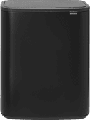 Brabantia Bo Touch Bin 2x 30L Matte Black 