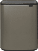 Brabantia Bo Touch Bin 60L Platinum 60L trash can