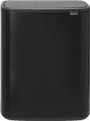 Brabantia Bo Touch Bin 60L Matte Black Brabantia Touch Bin 60L trash can