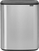 Brabantia Bo Touch Bin 60 Liter Rvs Fingerprint Proof Prullenbak