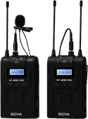 Boya UHF Duo Lavalier Microfoon Draadloos BY-WM8 Pro-K1 Dasspeld microfoon