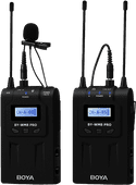 Boya UHF Duo Lavalier Microfoon Draadloos BY-WM8 Pro-K1 Microfoon voor camera