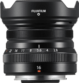 Fujifilm XF 16mm f/2.8 R WR Zwart Lens voor Fujifilm camera