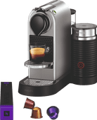 Krups Nespresso Citiz & Milk XN761B Zilver Nespresso machine