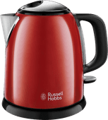 Russell Hobbs Colours Plus+ Mini Red Silent kettle