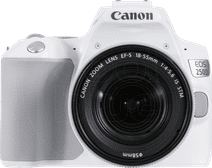 Canon EOS 250D Wit + 18-55mm f/4-5.6 IS STM Canon spiegelreflexcamera