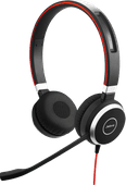 Jabra Evolve 40 UC Stereo Bedrade Usb C Office Headset Office headset met Unified Communications