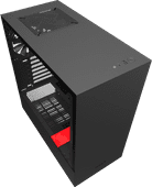 NZXT H510 Zwart/Rood Computerbehuizing geschikt voor Mini-ITX moederborden
