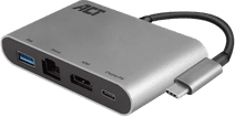 ACT USB-C 4K Dock Kabel converter voor usb C poorten