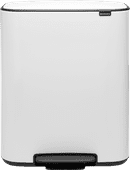 Brabantia Bo Pedal Bin 60 liter White