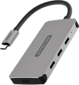 Sitecom USB-C to USB-C + PD Hub 4 Port 100W USB hub