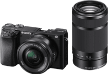Coolblue Sony Alpha A6100 + 16-50mm f/3.5-5.6 OSS + 55-210mm f/4.5-6.3 OSS aanbieding