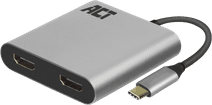 ACT USB-C naar Dual HDMI 4K Hub Usb c naar HDMI converter