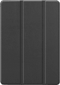 Just in Case Smart Tri-Fold Apple iPad (2021/2020) Book Case Zwart Book case tablet hoesje