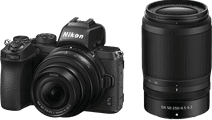 Nikon Z50 + 16-50mm f/3.5-6.3 VR + 50-250mm f/4.5-6.3 VR Nikon mirrorless camera