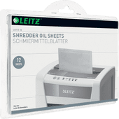 Leitz IQ Olievellen (12 vellen) Onderhoudsolie voor papiervernietigers