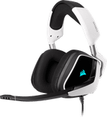 Corsair Void RGB Elite USB Premium Gaming Headset PC Zwart/Wit Gaming headsets aanbieding