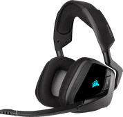 Corsair Void RGB Elite Draadloze Gaming Headset PC/PS5 Carbon/Zwart Gaming headsets aanbieding