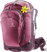 Deuter Aviant Access Pro 55L Maron/Aubergine - Slim Fit Backpack voor dames