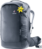 Deuter Aviant Access 55L Black Backpack voor dames