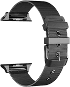 Just in Case Apple Watch 38/40mm Milanese Strap Black Apple Watch strap